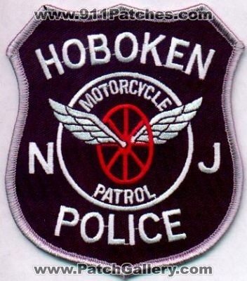 Hoboken Police Motorcycle Patrol
Thanks to EmblemAndPatchSales.com for this scan.
Keywords: new jersey
