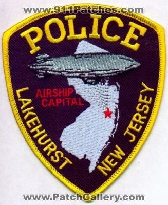 Lakehurst Police
Thanks to EmblemAndPatchSales.com for this scan.
Keywords: new jersey