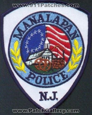 Manalapan Police
Thanks to EmblemAndPatchSales.com for this scan.
Keywords: new jersey
