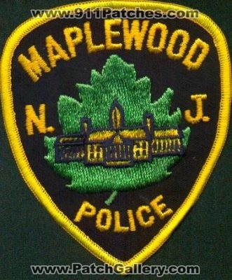 Maplewood Police
Thanks to EmblemAndPatchSales.com for this scan.
Keywords: new jersey