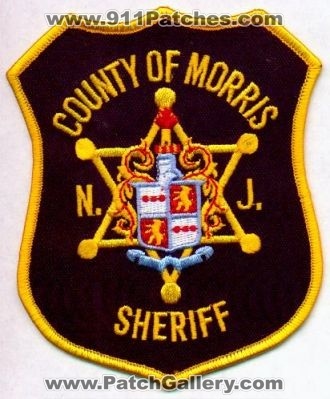 Morris County Sheriff
Thanks to EmblemAndPatchSales.com for this scan.
Keywords: new jersey