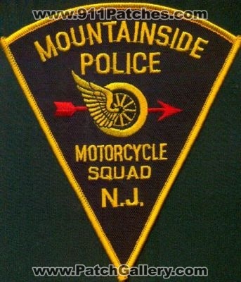 Mountainside Police Motorcycle Squad
Thanks to EmblemAndPatchSales.com for this scan.
Keywords: new jersey