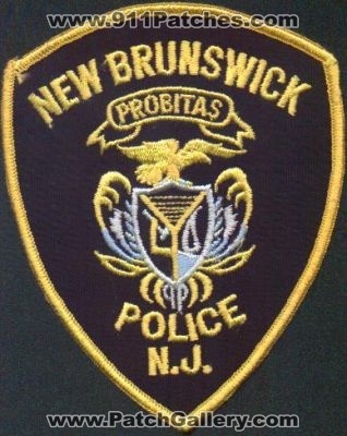 New Brunswick Police
Thanks to EmblemAndPatchSales.com for this scan.
Keywords: new jersey