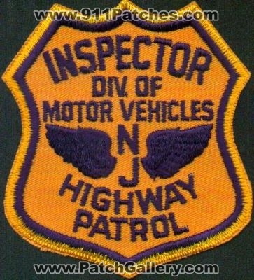 New Jersey Highway Patrol Division of Motor Vehicles Inspector
Thanks to EmblemAndPatchSales.com for this scan.
Keywords: police