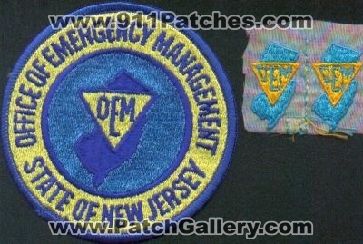 New Jersey Office of Emergency Management
Thanks to EmblemAndPatchSales.com for this scan.

