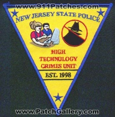 New Jersey State Police High Technology Crimes Unit
Thanks to EmblemAndPatchSales.com for this scan.
