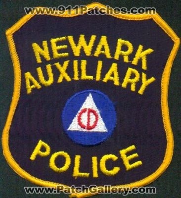 Newark Police Auxiliary
Thanks to EmblemAndPatchSales.com for this scan.
Keywords: new jersey