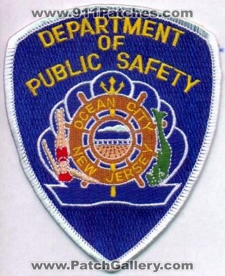 Ocean City Department of Public Safety
Thanks to EmblemAndPatchSales.com for this scan.
Keywords: new jersey dps