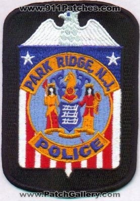Park Ridge Police
Thanks to EmblemAndPatchSales.com for this scan.
Keywords: new jersey