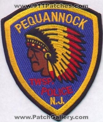 Pequannock Twps Police
Thanks to EmblemAndPatchSales.com for this scan.
Keywords: new jersey townships