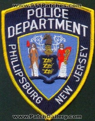 Phillipsburg Police Department
Thanks to EmblemAndPatchSales.com for this scan.
Keywords: new jersey