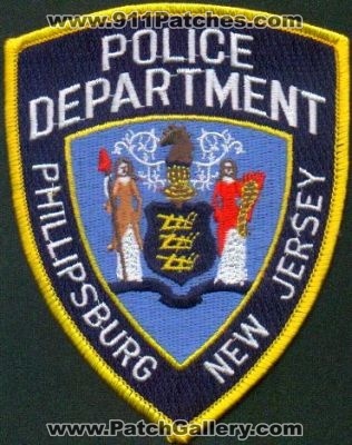 Phillipsburg Police Department
Thanks to EmblemAndPatchSales.com for this scan.
Keywords: new jersey