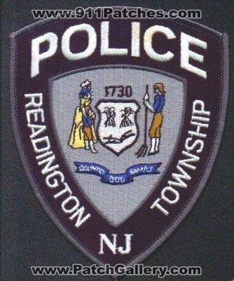 Readington Township Police
Thanks to EmblemAndPatchSales.com for this scan.
Keywords: new jersey