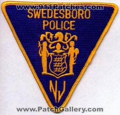 Swedesboro Police
Thanks to EmblemAndPatchSales.com for this scan.
Keywords: new jersey
