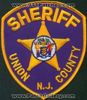 Union County Sheriff
Thanks to EmblemAndPatchSales.com for this scan.
Keywords: new jersey