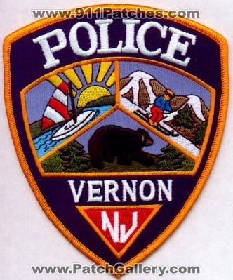 Vernon Police
Thanks to EmblemAndPatchSales.com for this scan.
Keywords: new jersey