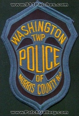Washington Twp Police
Thanks to EmblemAndPatchSales.com for this scan.
Keywords: new jersey township morris county