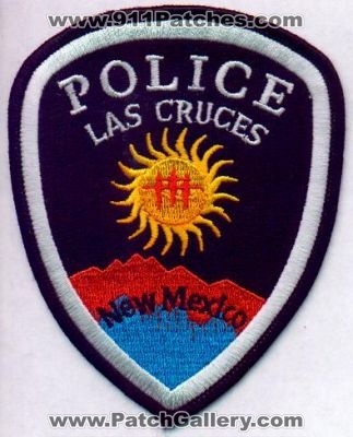 Las Cruces Police
Thanks to EmblemAndPatchSales.com for this scan.
Keywords: new mexico