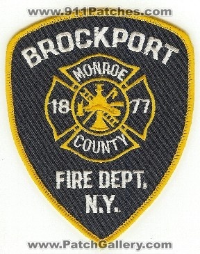 Brockport Fire Dept
Thanks to PaulsFirePatches.com for this scan.
Keywords: new york department monroe county