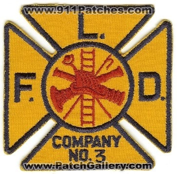 Lakeville Fire Department Company Number 3 Patch (New York)
Thanks to PaulsFirePatches.com for this scan.
Keywords: new york fire department number l.f.d. lfd number no. #3