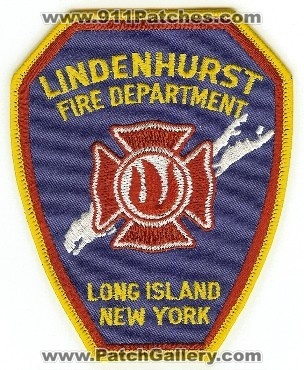 Lindenhurst Fire Department
Thanks to PaulsFirePatches.com for this scan.
Keywords: new york long island