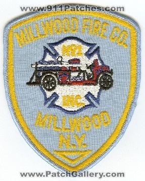 Millwood Fire Co
Thanks to PaulsFirePatches.com for this scan.
Keywords: new york company