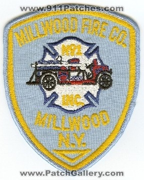 Millwood Fire Co
Thanks to PaulsFirePatches.com for this scan.
Keywords: new york company