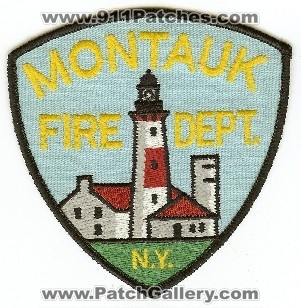 Montauk Fire Dept
Thanks to PaulsFirePatches.com for this scan.
Keywords: new york department