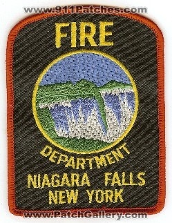 Niagara Falls Fire Department
Thanks to PaulsFirePatches.com for this scan.
Keywords: new york