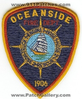Oceanside Fire Dept
Thanks to PaulsFirePatches.com for this scan.
Keywords: new york department truck engine hose rescue 1 2 3