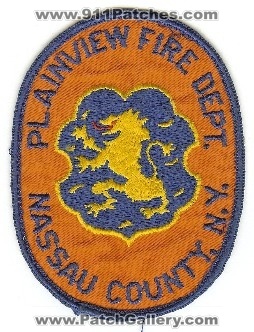 Plainview Fire Dept
Thanks to PaulsFirePatches.com for this scan.
Keywords: new york department nassau county
