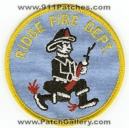 Ridge Fire Dept
Thanks to PaulsFirePatches.com for this scan.
Keywords: new york department