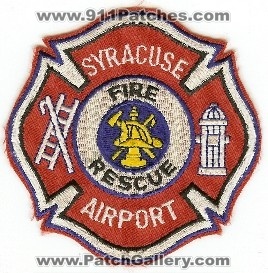 Syracuse Airport Fire Rescue
Thanks to PaulsFirePatches.com for this scan.
Keywords: new york cfr arff aircraft crash