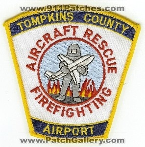 Tompkins County Airport Aircraft Rescue Firefighting
Thanks to PaulsFirePatches.com for this scan.
Keywords: new york cfr arff crash