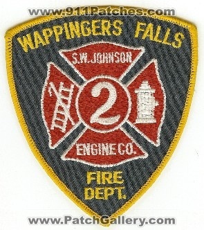 Wappingers Falls Fire Dept Engine Co 2
Thanks to PaulsFirePatches.com for this scan.
Keywords: new york department company sw johnson