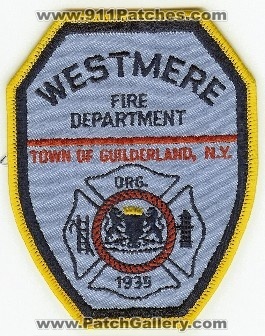 Westmere Fire Department
Thanks to PaulsFirePatches.com for this scan.
Keywords: new york town of guilderland