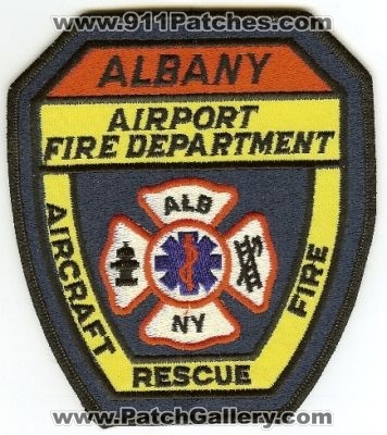 Albany Airport Fire Department Aircraft Fire Rescue
Thanks to PaulsFirePatches.com for this scan.
Keywords: new york cfr arff crash