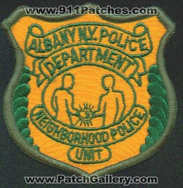 Albany Police Department Neighborhood Unit
Thanks to EmblemAndPatchSales.com for this scan.
Keywords: new york