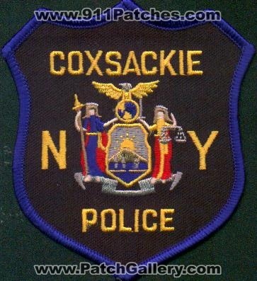 Coxsackie Police
Thanks to EmblemAndPatchSales.com for this scan.
Keywords: new york