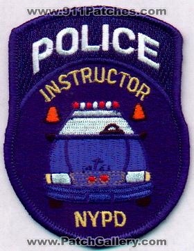 New York Police Department Instructor
Thanks to EmblemAndPatchSales.com for this scan.
Keywords: nypd city of