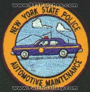 New York State Police Automotive Maintenance
Thanks to EmblemAndPatchSales.com for this scan.
Keywords: nysp