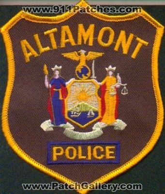 Altamont Police
Thanks to EmblemAndPatchSales.com for this scan.
Keywords: new york