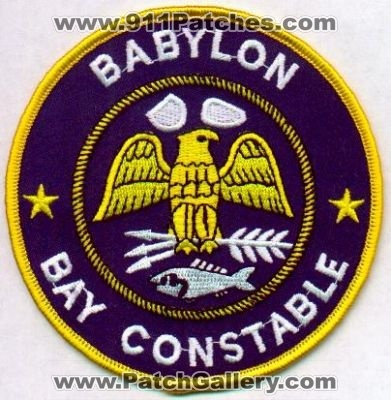 Babylon Bay Constable
Thanks to EmblemAndPatchSales.com for this scan.
Keywords: new york