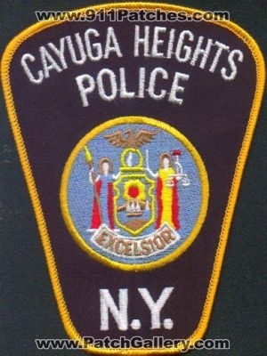 Cayuga Heights Police
Thanks to EmblemAndPatchSales.com for this scan.
Keywords: new york