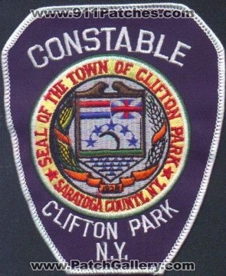 Clifton Park Constable
Thanks to EmblemAndPatchSales.com for this scan.
Keywords: new york town of