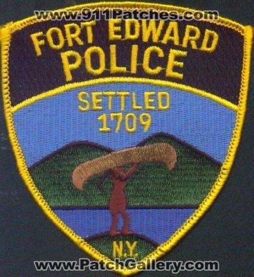 Fort Edward Police
Thanks to EmblemAndPatchSales.com for this scan.
Keywords: new york ft