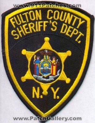 Fulton County Sheriff's Dept
Thanks to EmblemAndPatchSales.com for this scan.
Keywords: new york sheriffs department