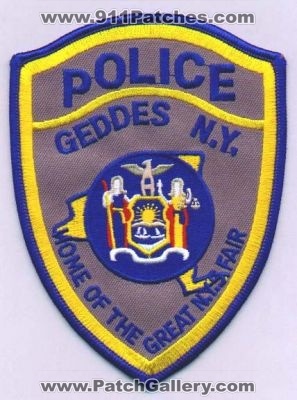 Geddes Police
Thanks to EmblemAndPatchSales.com for this scan.
Keywords: new york
