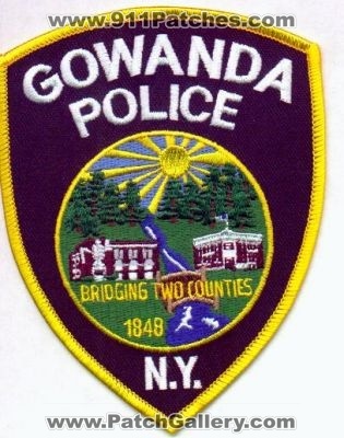 Gowanda Police
Thanks to EmblemAndPatchSales.com for this scan.
Keywords: new york