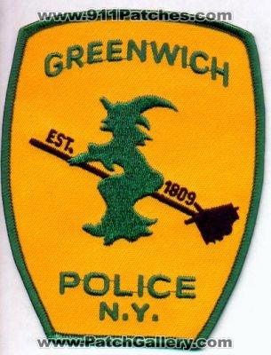 Greenwich Police
Thanks to EmblemAndPatchSales.com for this scan.
Keywords: new york